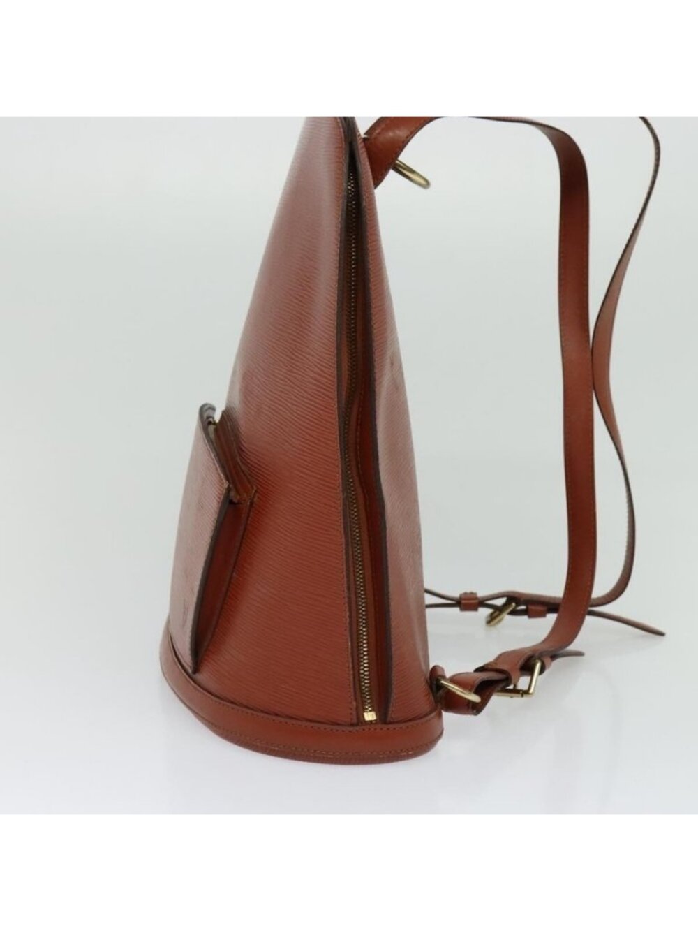 Authentic LOUIS VUITTON Epi Coblanc Shoulder Bag Brown M52293 LV - Picture 10 of 16